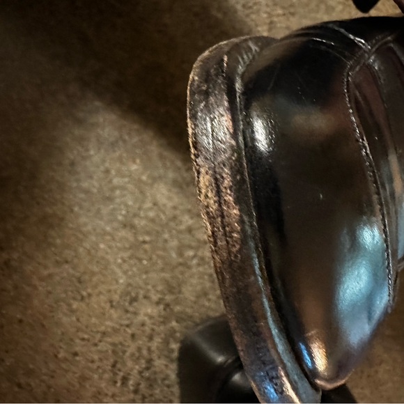 GUCCI womans black heeled square toe 2" heel size 9-1/2 - Picture 12 of 12